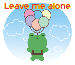 Frog is here (Part IV) sticker #3617039