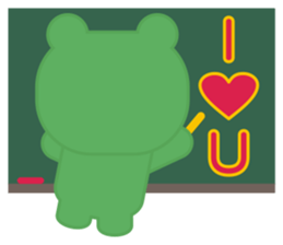 Frog is here (Part IV) sticker #3617040