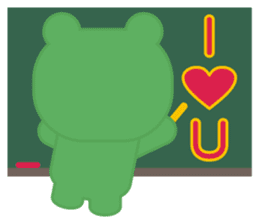 Frog is here (Part IV) sticker #3617040