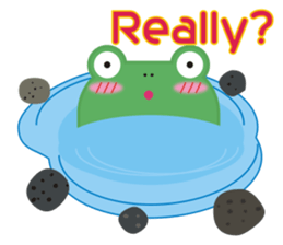 Frog is here (Part IV) sticker #3617041