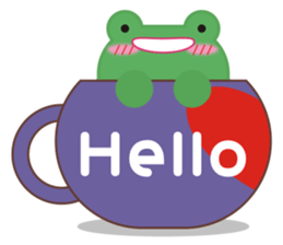 Frog is here (Part IV) sticker #3617046