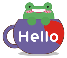 Frog is here (Part IV) sticker #3617046