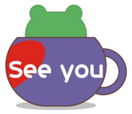 Frog is here (Part IV) sticker #3617047