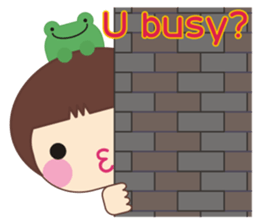 Frog is here (Part IV) sticker #3617049