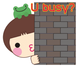 Frog is here (Part IV) sticker #3617049