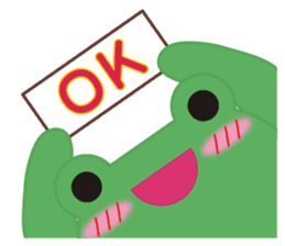 Frog is here (Part IV) sticker #3617051