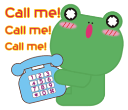 Frog is here (Part IV) sticker #3617053