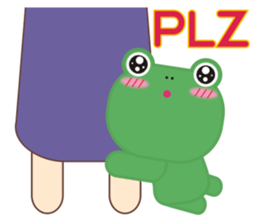 Frog is here (Part IV) sticker #3617054