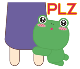 Frog is here (Part IV) sticker #3617054