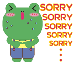 Frog is here (Part IV) sticker #3617055