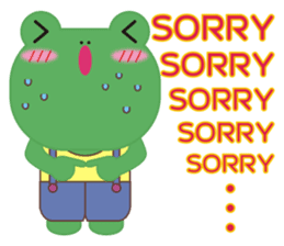 Frog is here (Part IV) sticker #3617055