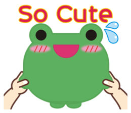 Frog is here (Part IV) sticker #3617057