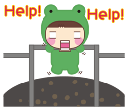 Frog is here (Part IV) sticker #3617062