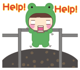 Frog is here (Part IV) sticker #3617062