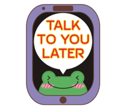 Frog is here (Part IV) sticker #3617063