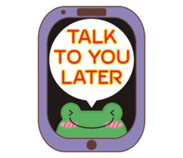 Frog is here (Part IV) sticker #3617063