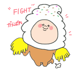 Creamy cream sticker #3617416