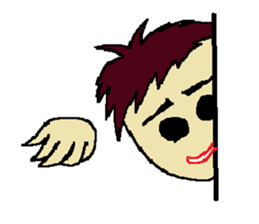 One day of the foppish man who wall sticker #3617516