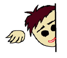 One day of the foppish man who wall sticker #3617516