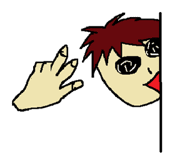 One day of the foppish man who wall sticker #3617526