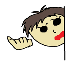 One day of the foppish man who wall sticker #3617529