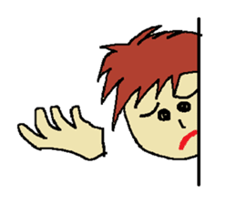 One day of the foppish man who wall sticker #3617530