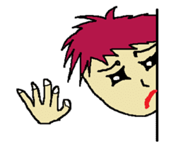 One day of the foppish man who wall sticker #3617536