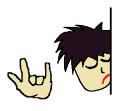 One day of the foppish man who wall sticker #3617543