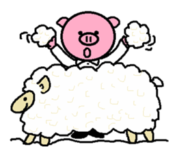 Ton-kun&Merry's sticker #3617746