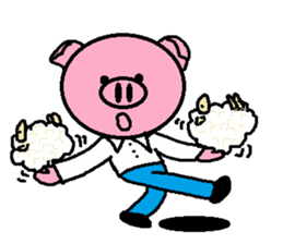 Ton-kun&Merry's sticker #3617751