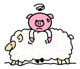 Ton-kun&Merry's sticker #3617757