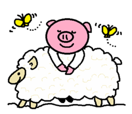 Ton-kun&Merry's sticker #3617758