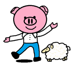 Ton-kun&Merry's sticker #3617760