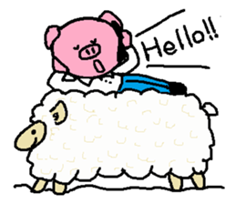 Ton-kun&Merry's sticker #3617769