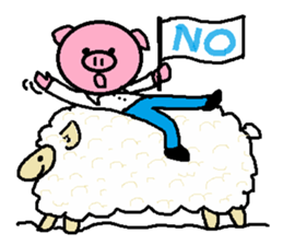 Ton-kun&Merry's sticker #3617773