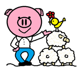 Ton-kun&Merry's sticker #3617783