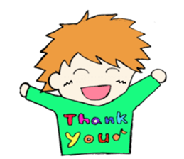 Asian boy sticker #3617870