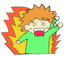 Asian boy sticker #3617882