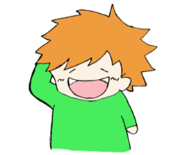 Asian boy sticker #3617885