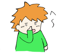 Asian boy sticker #3617886