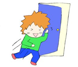 Asian boy sticker #3617889