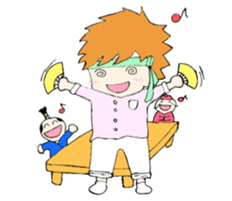 Asian boy sticker #3617902