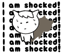 A cat talks sticker #3617938