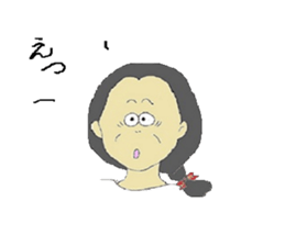 obachiyan  of  osaka sticker #3618240