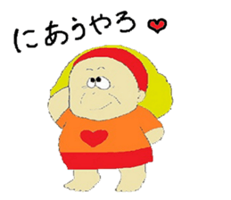 obachiyan  of  osaka sticker #3618264