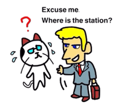 Neko sensei sticker #3618747