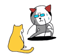 Neko sensei sticker #3618763