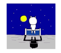 Neko sensei sticker #3618785