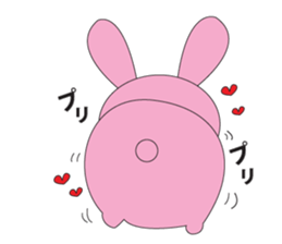 Rabbit old man sticker #3619145