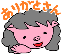 Mrs.Tonko In Oosaka sticker #3619571